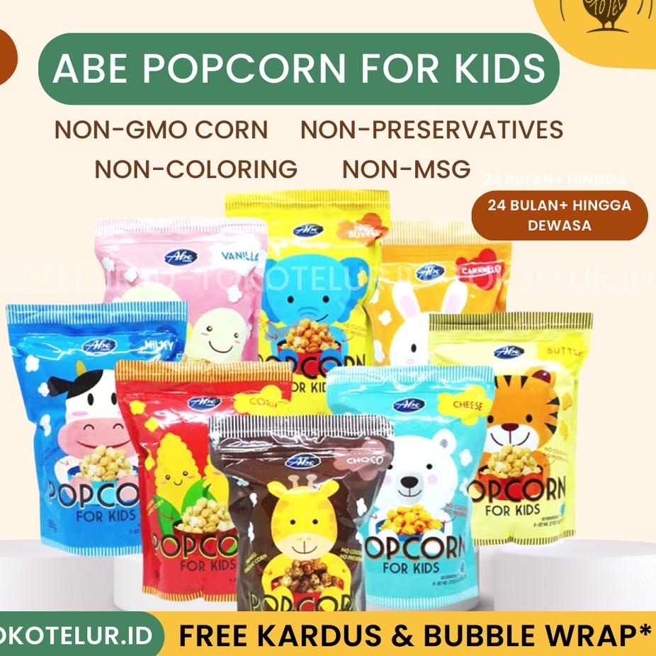 

Promo Sekarang ABE FOOD - Popcorn for Kids | Popcorn Anak Cemilan Jagung GLUTEN FREE