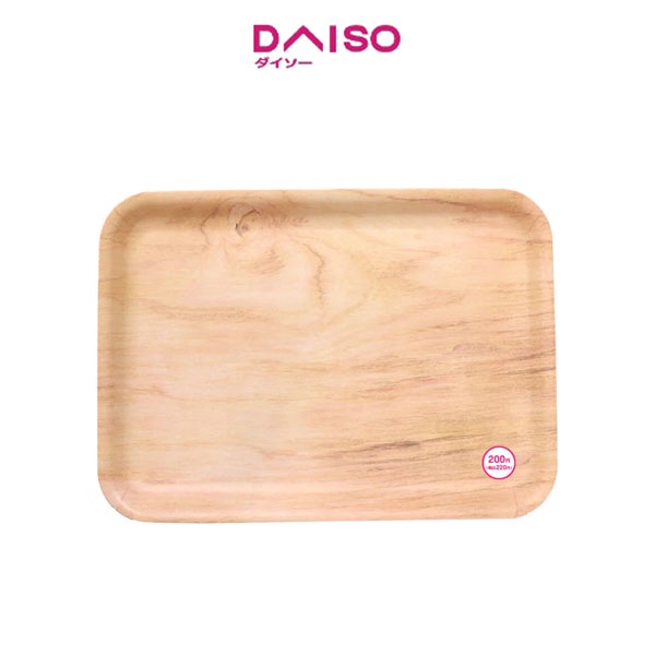 Jual Daiso Nonslip PP tray (wood grain) Shopee Indonesia