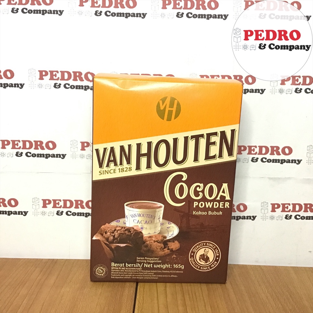 

Van houten cocoa powder 165 gram - kakao bubuk coklat baking drink chocolate