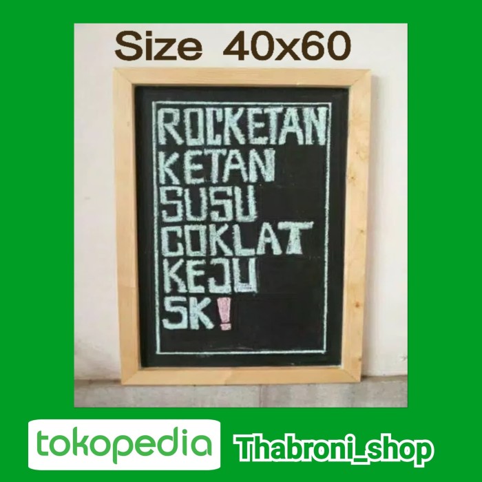 

PAPAN TULIS KAPUR PAPAN BOARD RUSTIC PAPAN MENU KAYU DEKORASI PESTA