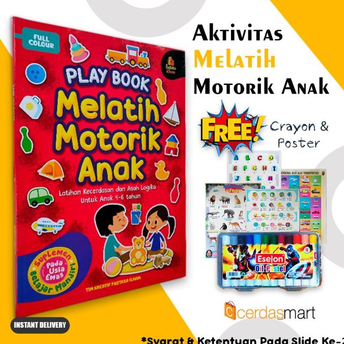 

Buku Anak Tk Paud : Play Book Melatih Motorik Anak