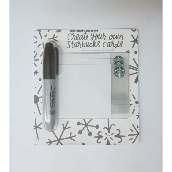 Unik Starbucks Card US - Create Your Own 2017 Berkualitas