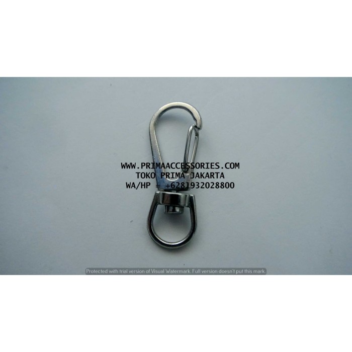 

Cantelan Tas / Id Card 007 B Nickel 9Mm Star Seller