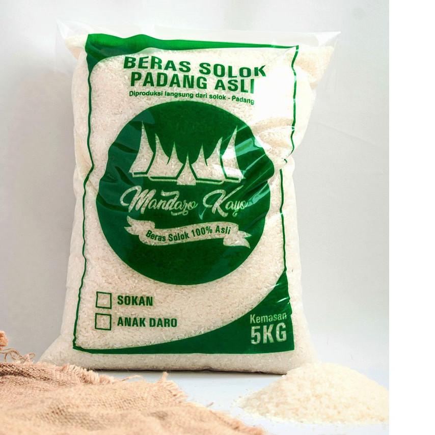 

▲ Beras Padang Solok - Sokan 5kg ➲