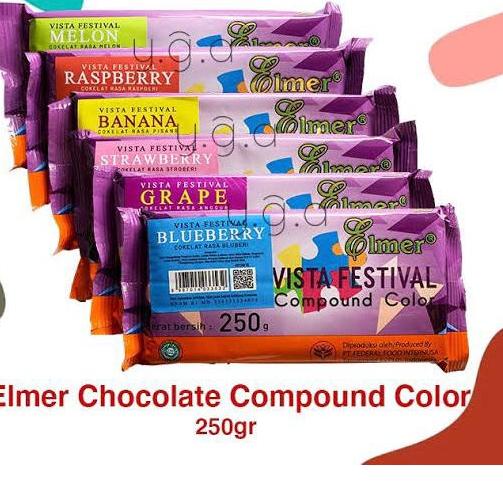 

RealPict1h1Gv Elmer Chocolate Compound Colour 250gr / Coklat Blok Warna 250gr