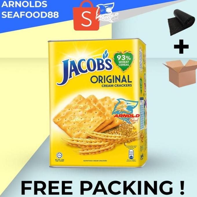 

BISKUIT KALENG BISKUIT JACOB ORIGINAL / JACOBS ORIGINAL CREAM / BISKUIT KALENG EL09I09A82L