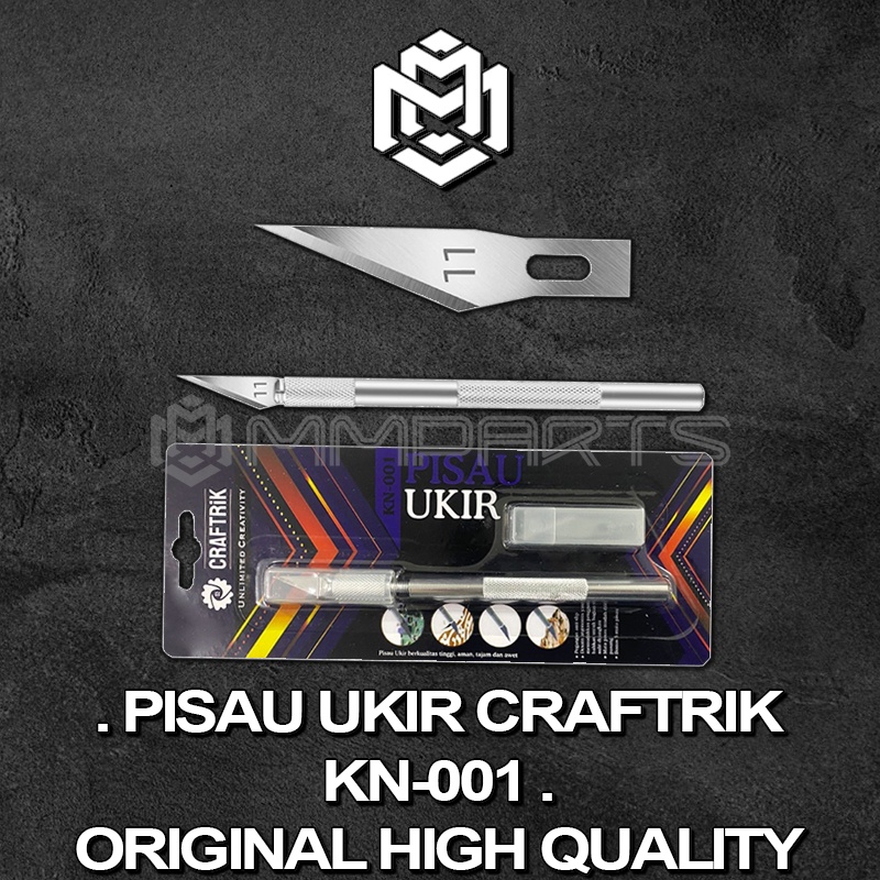 

Pisau Ukir Craftrik KN-001 / Pisau Ukir Teknisi Service