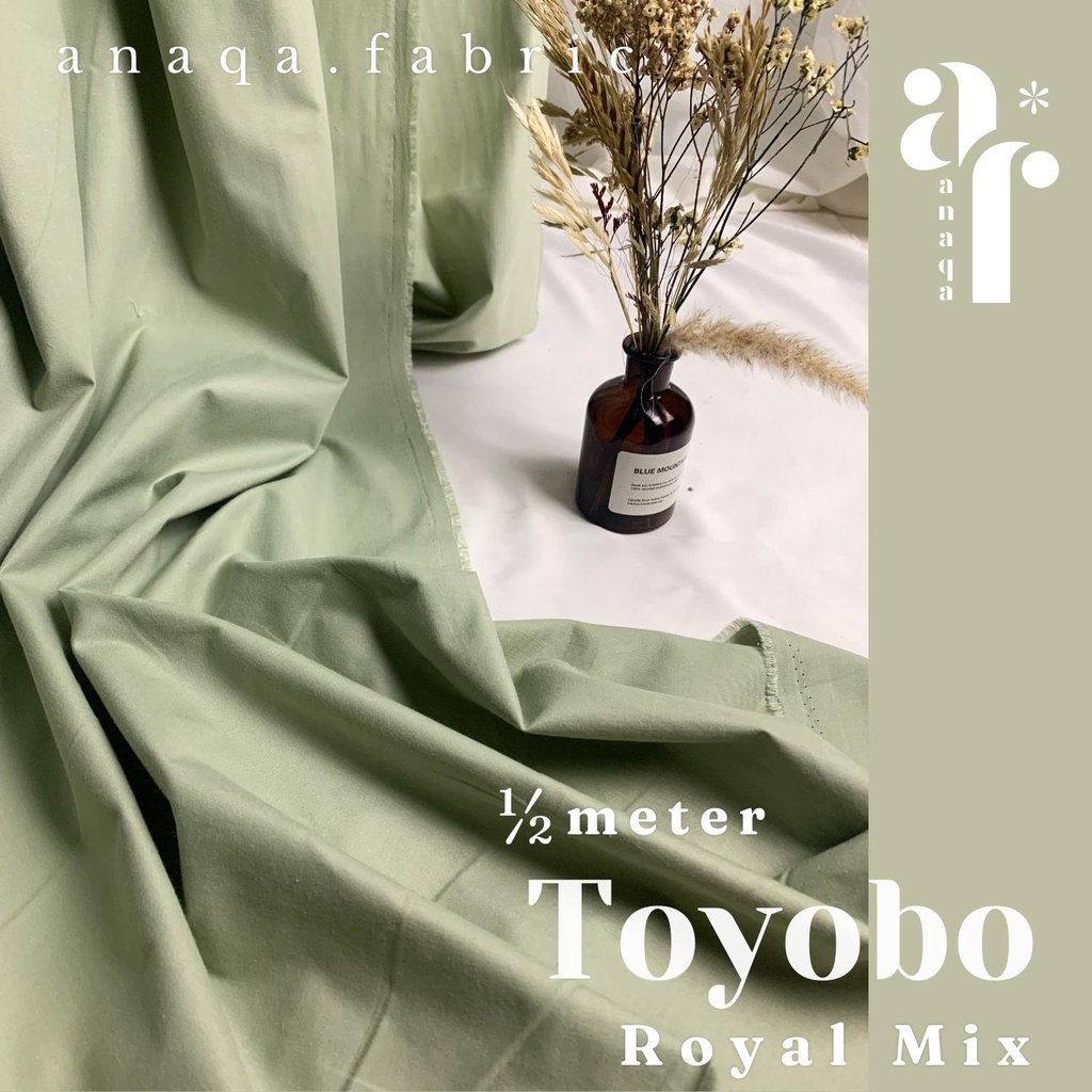 ½ meter Kain Toyobo Original Royal Mix PREMIUM // Katun Toyobo