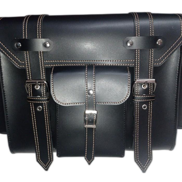 Tas Side Bag Motor Untuk Motor Kaisar Ruby Royal Enfil Dll