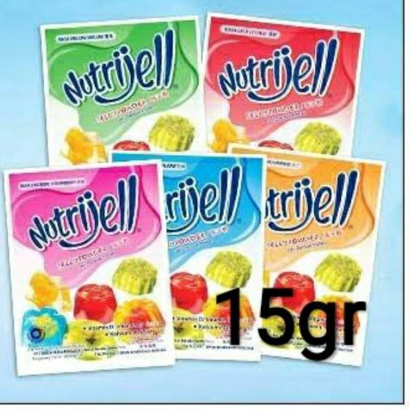 

Semangat Abis Nutrijell 15gr perbox isi 12 pcs