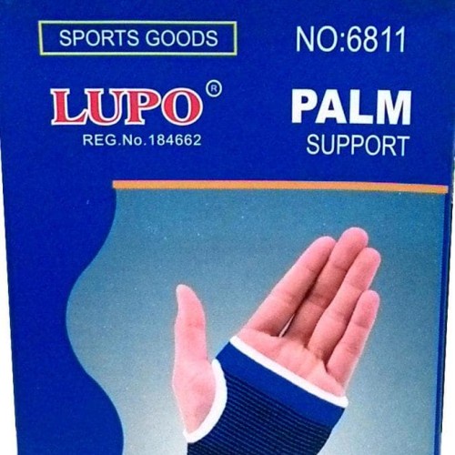 Brace elastic HAND support / palm support / sarung tangan gym - 1 pair