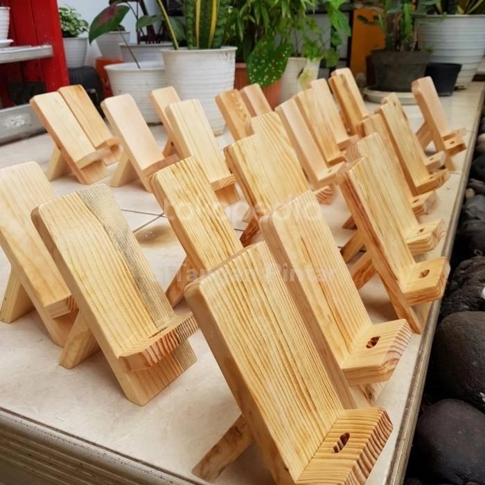 Tatakan HP, Tatakan hp kayu, docking, docking HP, Tempat hp