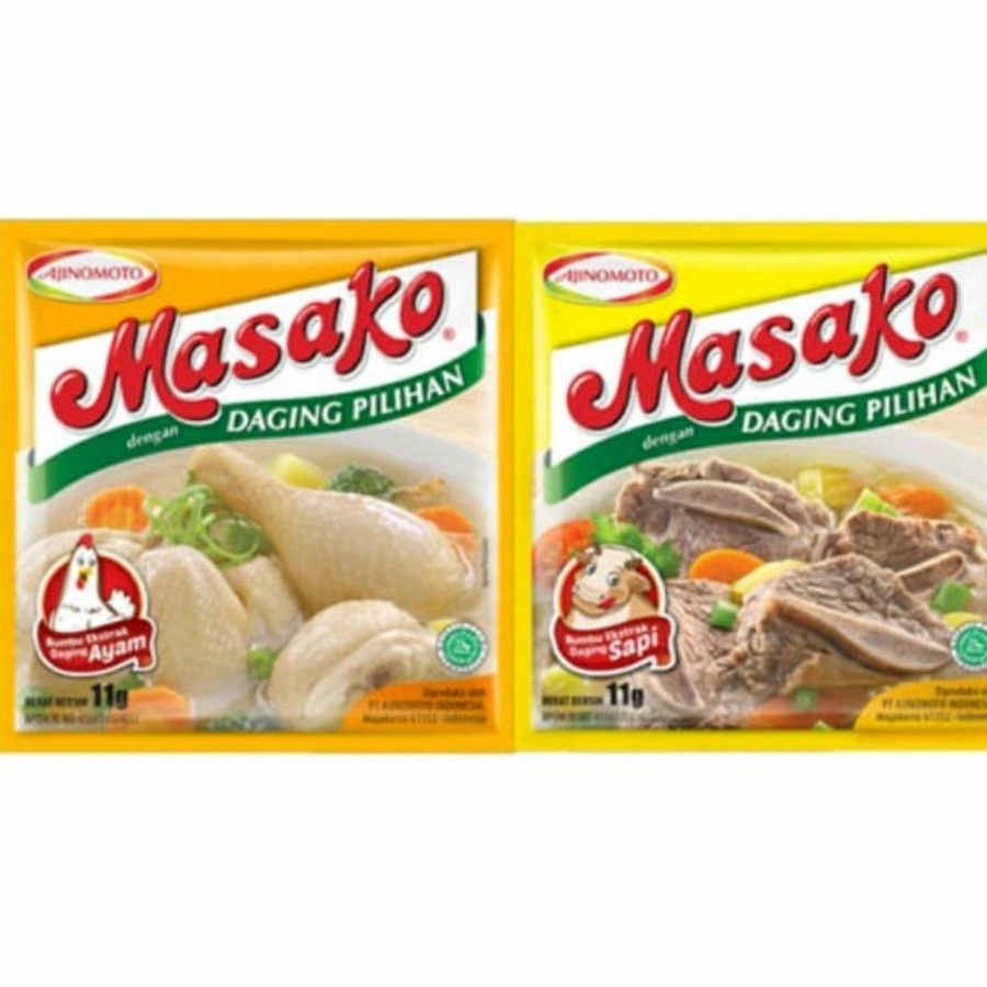 masako ayam / masako sapi 9g is1 12 sachet