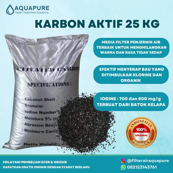 Karbon Aktif Media Filter Air 25Kg