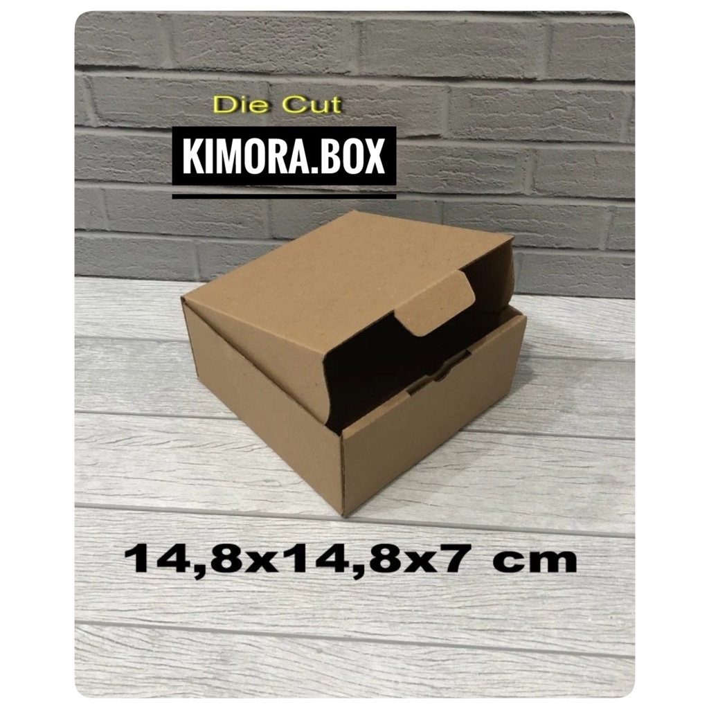 

Kardus uk. 14,8x14,8x7 cm.... box karton untuk Stoples Mika