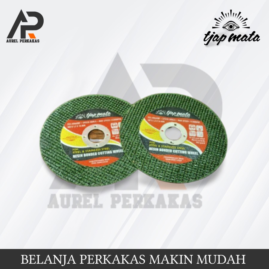 Batu Mata Gerinda Potong Gurinda Potong Tjap Mata 4 inch