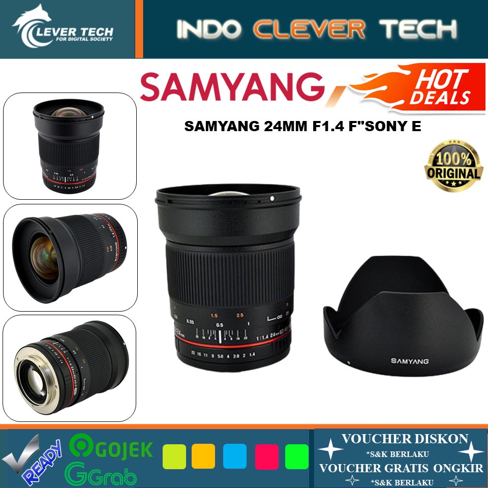 Samyang 24mm F1.4 ED AS UMC for Sony E Mount