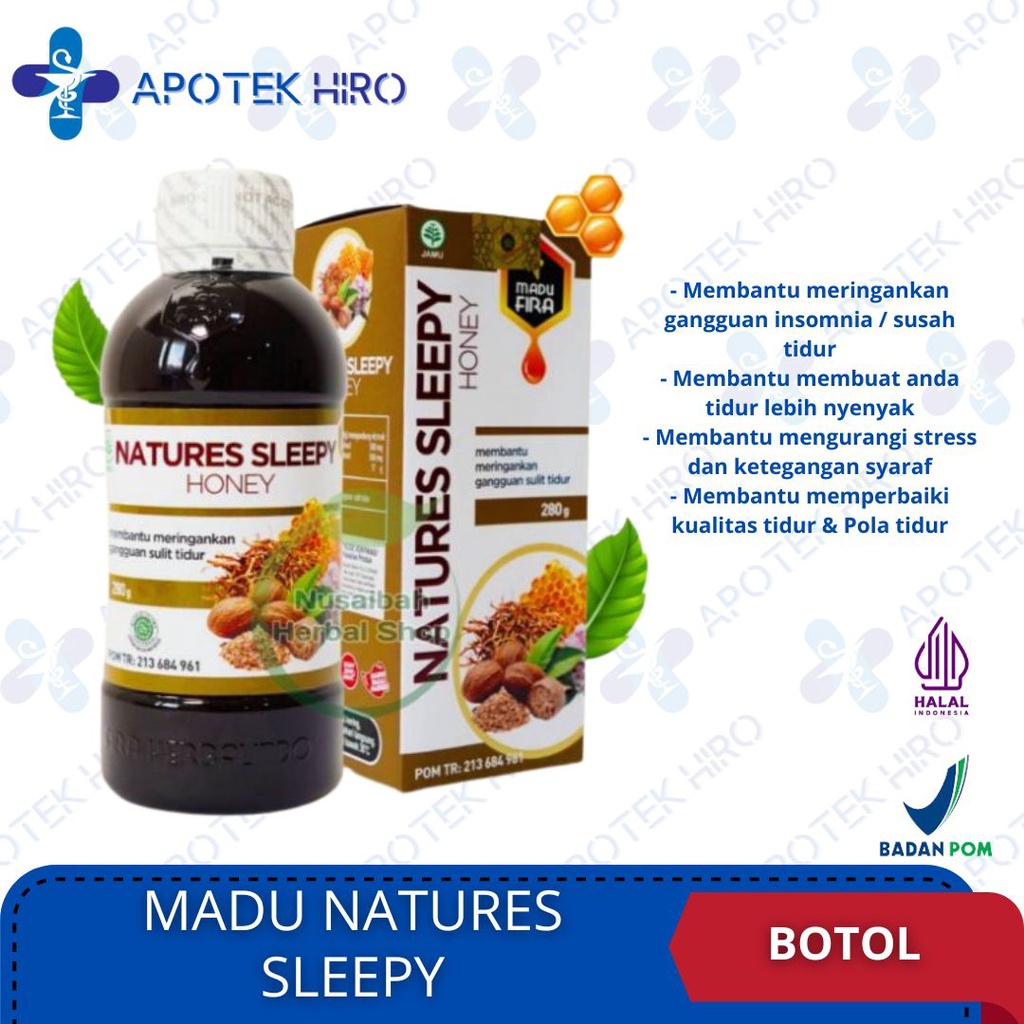 

MADU NATURES SLEPPY OBAT TIDUR