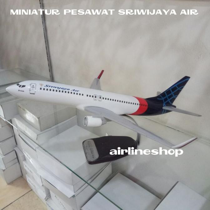 Miniatur Pesawat Sriwijaya Air Boeing 737-800Ng