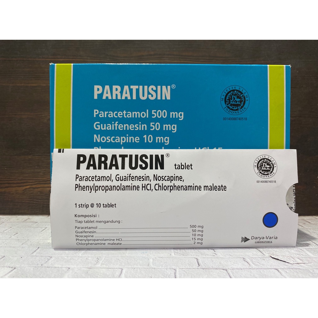 Paratusin Tab | Obat Demam Batuk Flu