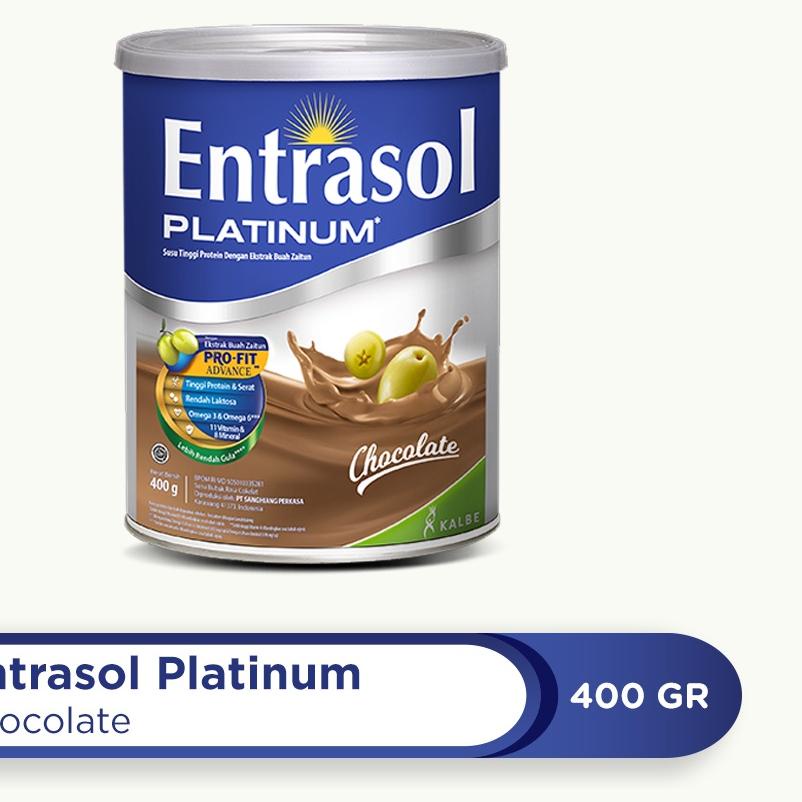 

۩ ENTRASOL PLATINUM CHOCOLATE 400 G ➭