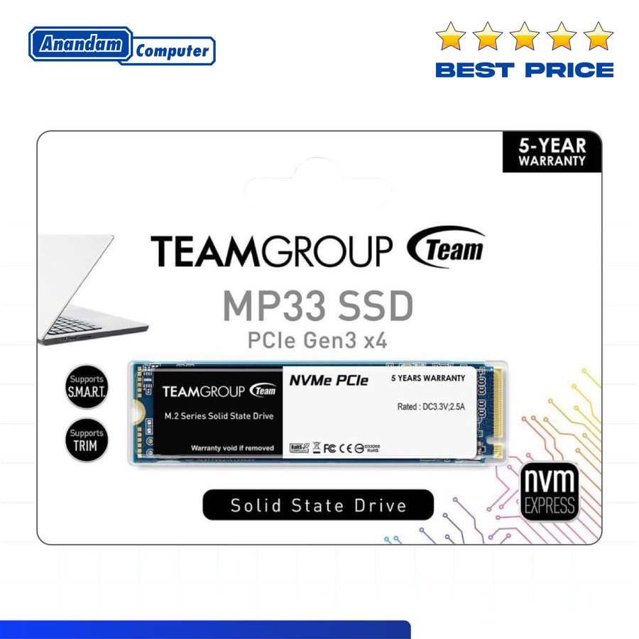 SSD TEAM MP33 M.2 NVME 2280