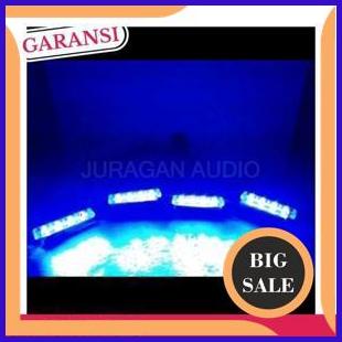 tools n parts lampu led strobo grill 4x4 federal mobil GARANSI JA-SA-08 1F3BZ3