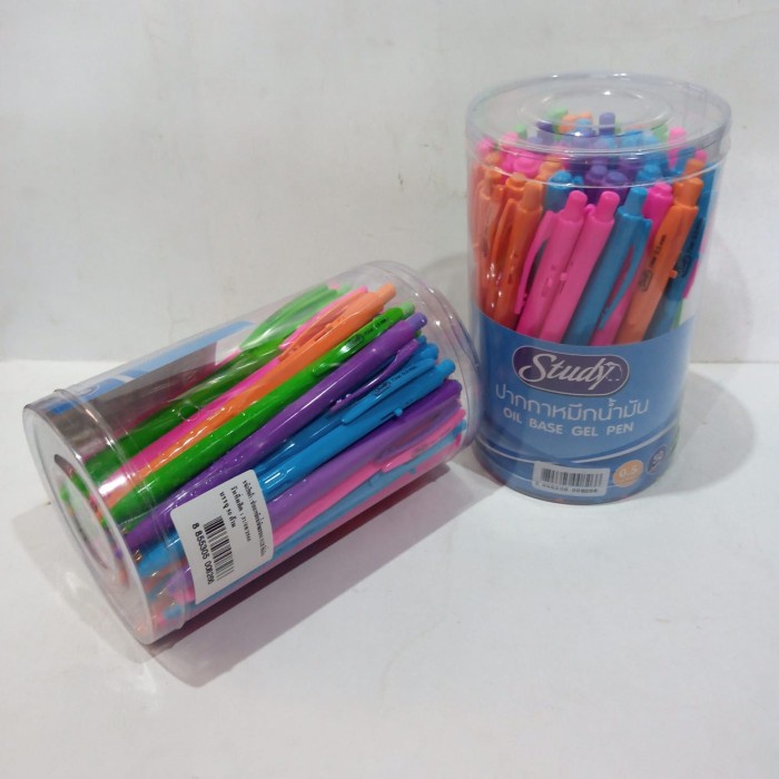 

PULPEN PENCOM CETEK TINTA WARNA BIRU 1 BOX ISI 50