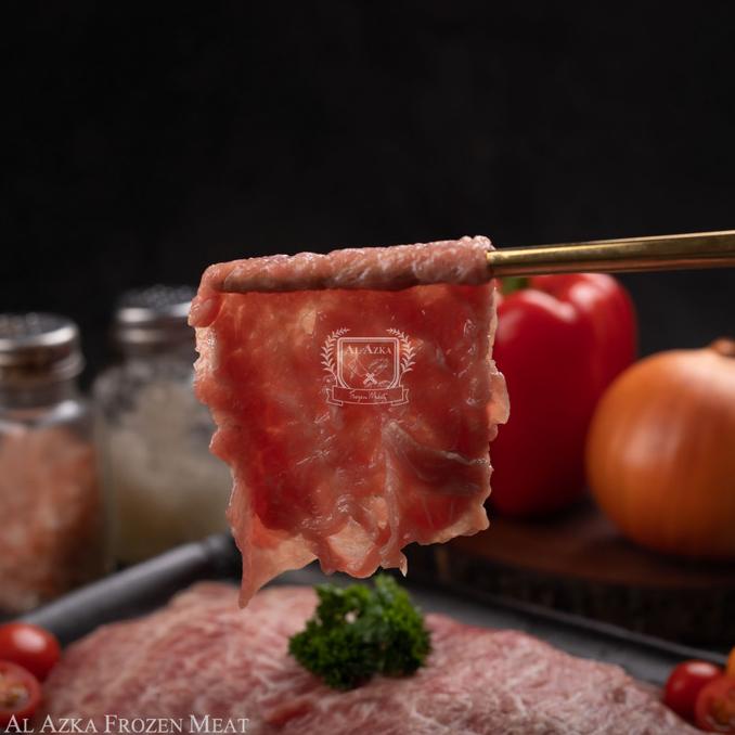

Beef Slice Meltique Wagyu / Daging Iris Tipis Meltique Premium 500 Gr.