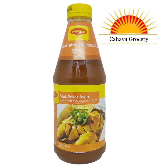 

Maggi Stock Pekat Ayam Chicken Stock 1,2kg X 6 BTL Gojek - Grab Only