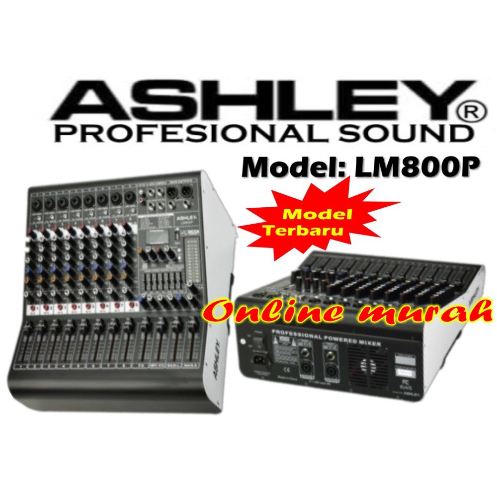 Power mixer ashley lm800p ORYGINAL ASHLEY lm 800p lm800 p