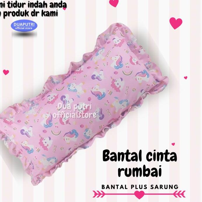 ✲ BANTAL CINTA - BANTAL CINTA  - BANTAL CINTA DENGAN SARUNG - BANTAL CINTA JUMBO ✧