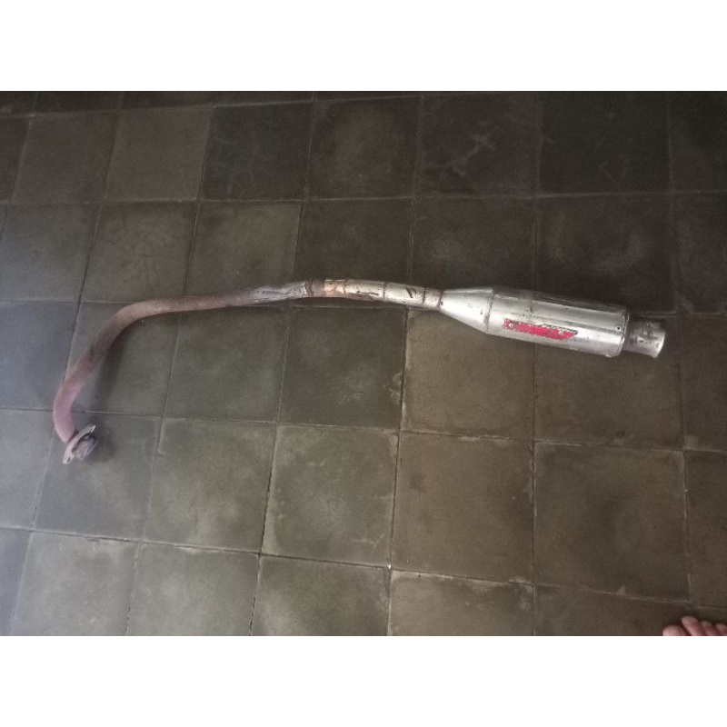 knalpot napot nalpot racing merk elmer bekas satria fu lama karbu
