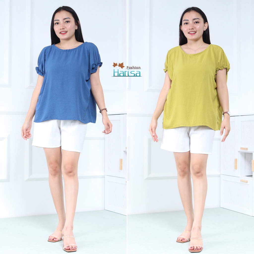 Baju Wanita Atasan Monna Crinkle Airflow Premium