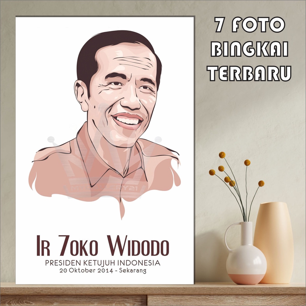 Poster Presiden Republik Indonesia | Tokoh Nasional | Pahlawan Repormasi | Soekarna | Soeharto | BJ Habibie | Gusdur | Megawati | SBY | Jokowi Dodo | Presiden RI