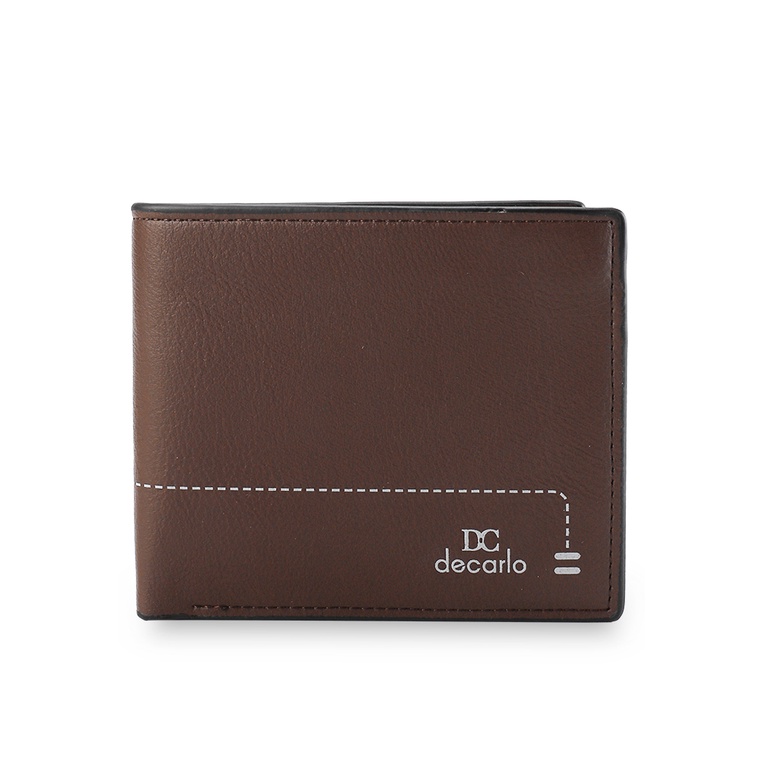 Dompet De Carlo Original Mourty Wallet Material leather Organizer Outdoor Fashion Ori 100% Pria Dewa