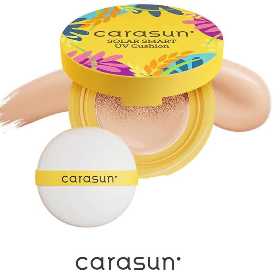 ♩ Carasun Cushion Solar Smart UV and Refill Cushion - 00 Transparant 01 Ivory 02 Cream 03 Fair 04 Na