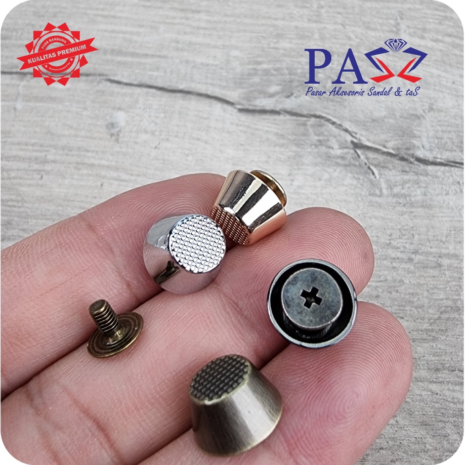 Kaki Tas Mur Baut 2 / 12mm (Premium Import)