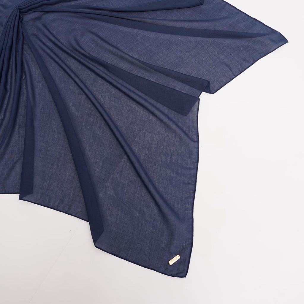 ALIF HIJAB POLOS SEGI EMPAT PARIS PREMIUM KOREA - ESTATE BLUE ( SPL-D1-018 )