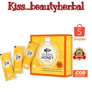 Organic Honey Madu Organik/Madu Kuat Pria For Man 24 Sachet