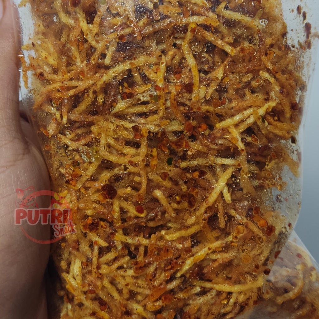 Kentang Mustofa 250gr Kriuk Aroma Daun Jeruk Seblak