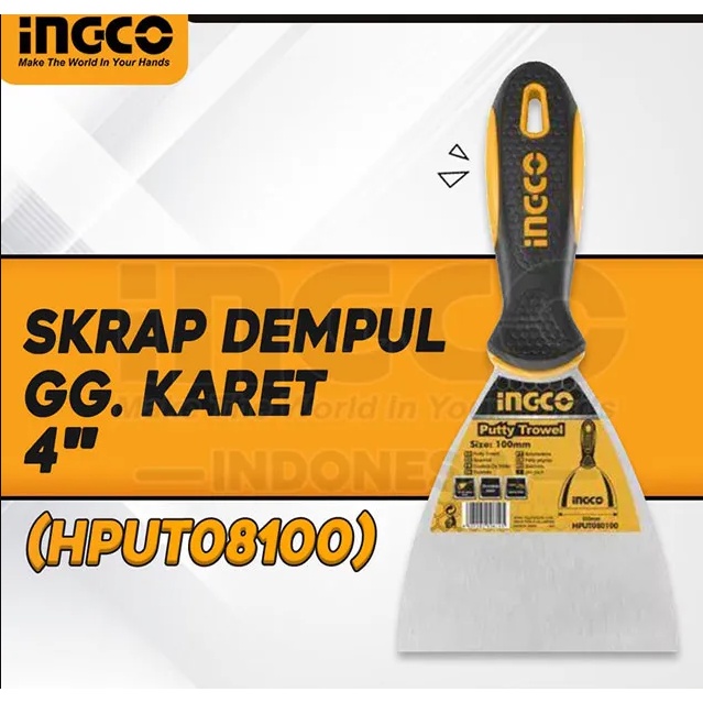 SKRAP DEMPUL GAGANG KARET 4"