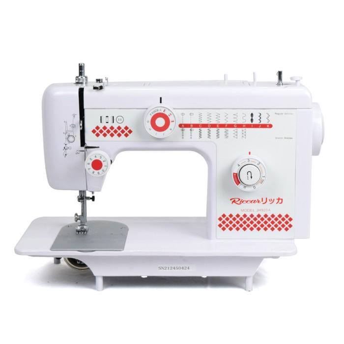 Terlaris Mesin Jahit Riccar Jh 920 / Jh920 Heavy Duty Semi Portable Body Besi