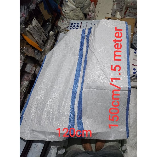 karung goni , plastik goni , ukuran 120x150 , muatan 200kg++ , goni jumbo