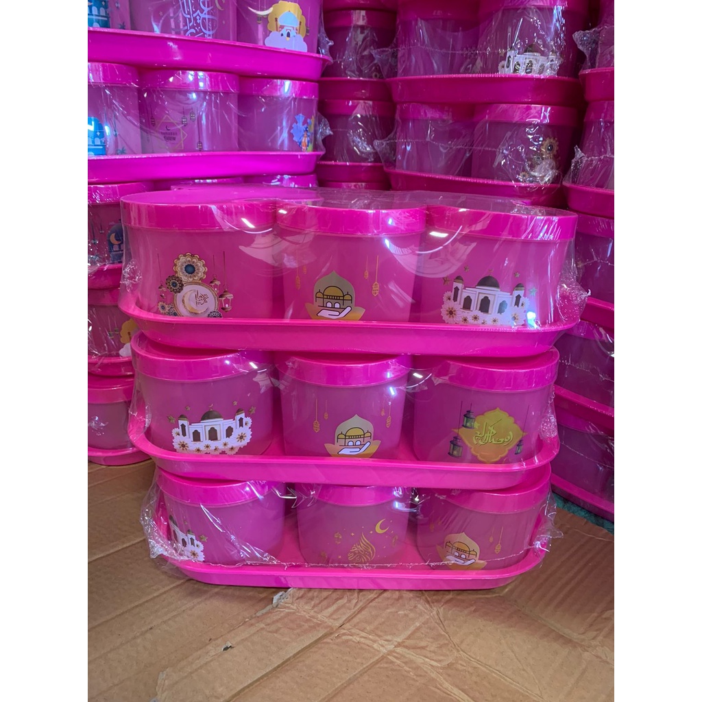 Toples Nampan Lebaran Murah Plastik 1 kg Camilan Kue Kering – Food Grade Topan Ramadhan
