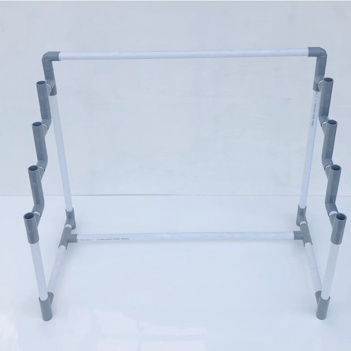 Terlaris Rangka Pipa Hidroponik/Dudukan Pipa Hidroponik Set
