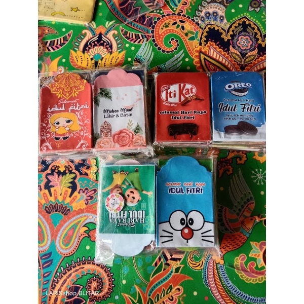 

PAKET 1 GENDEL size MEDIUM isi 10 pack = 100pcs amplop lebaran SIAP PAKAI