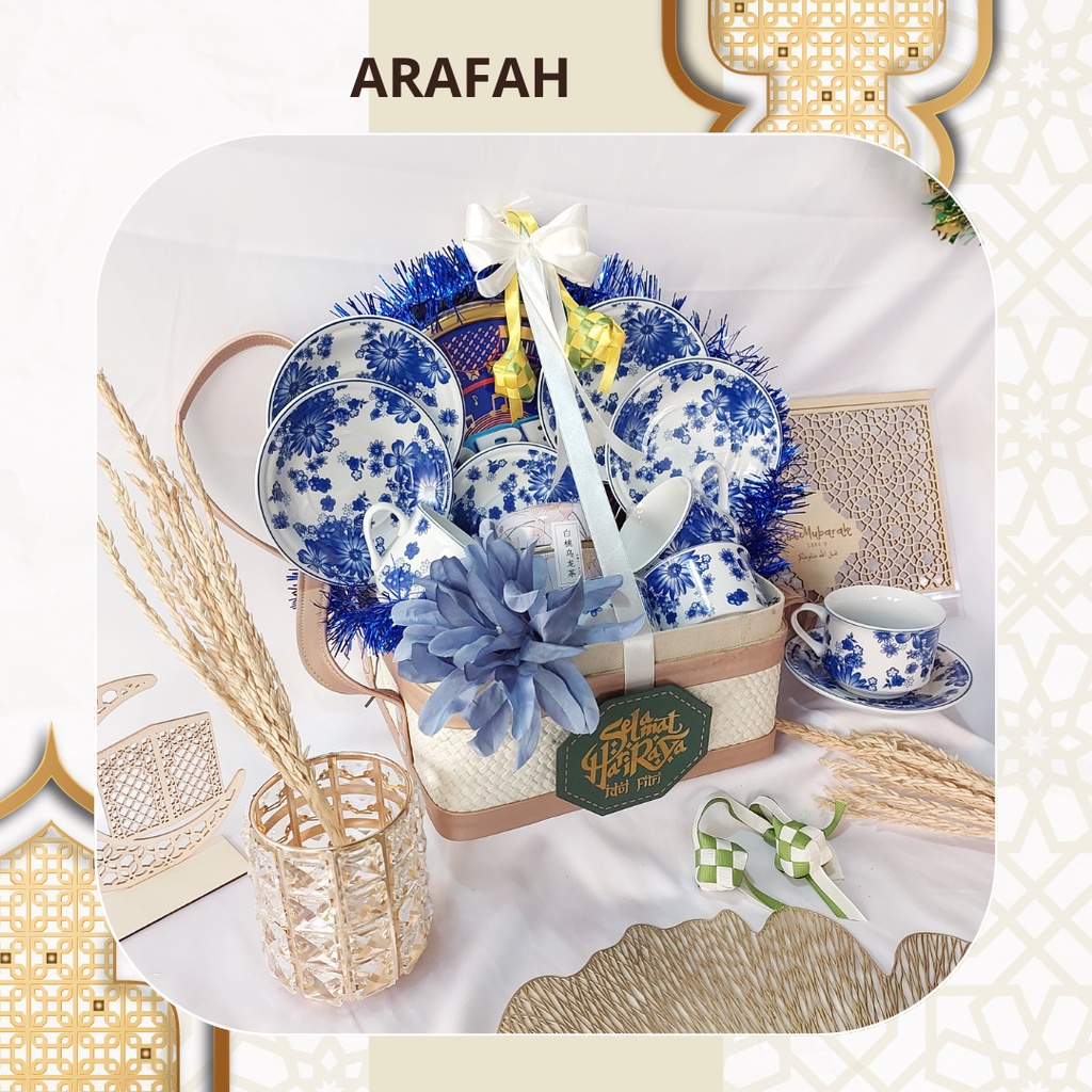 

HAMPERS LEBARAN "ARAFAH" / PARCEL IDUL FITRI 2023 / SET KERAMIK