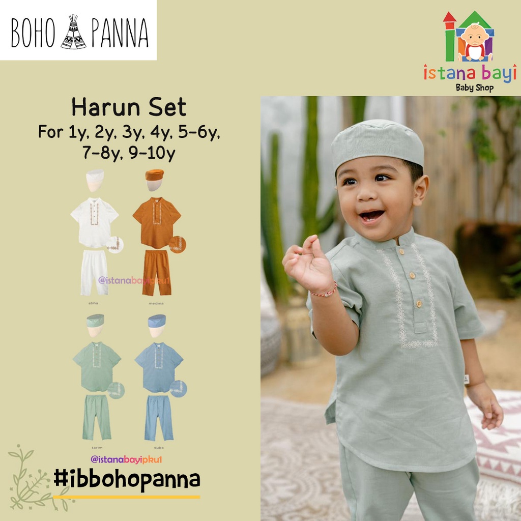 BOHOPANNA HARUN SET RAYA COLLECTION / KOKO ANAK / IED COLLECTION