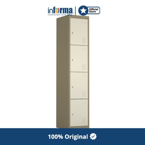 

Terlaris Informa - Loker - Kiev Locker 4 Door Light Brown